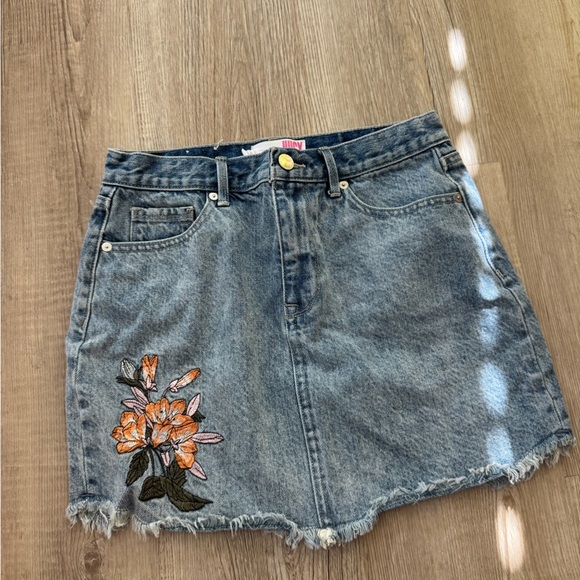 Juicy Couture Dresses & Skirts - Juicy couture denim skirt
